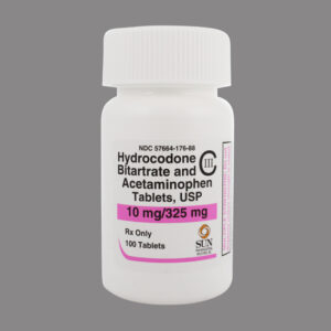 Bitartrate d'Hydrocodone, l'acétaminophène 10/325